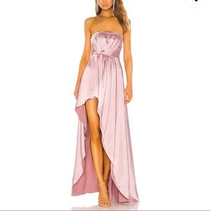 Lovers + Friends Parker Gown Strapless Dress NWT